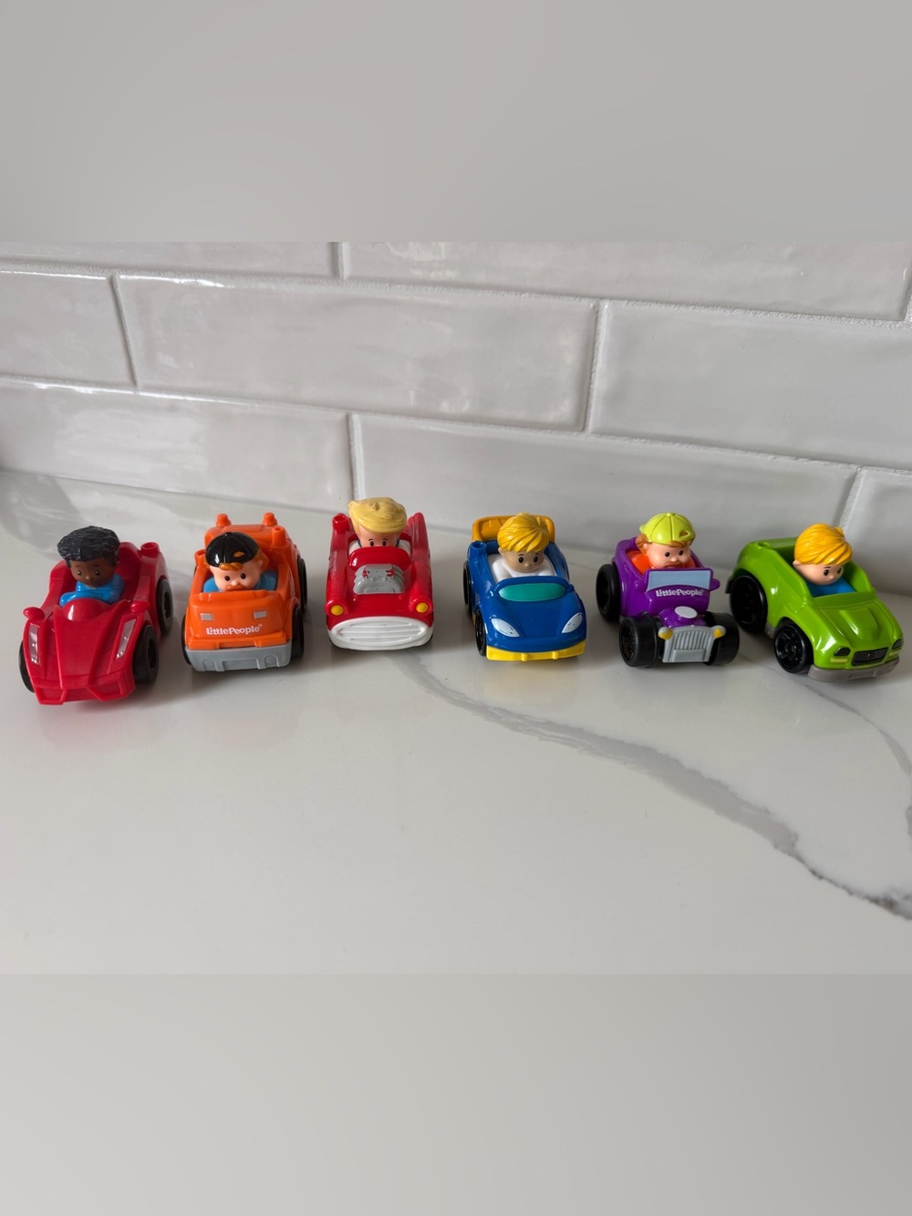 Little People Wheelies Lot of 6
